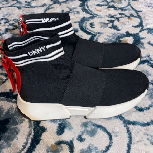 Dkny Shoes - DKNY Sock Sneaker Boots
